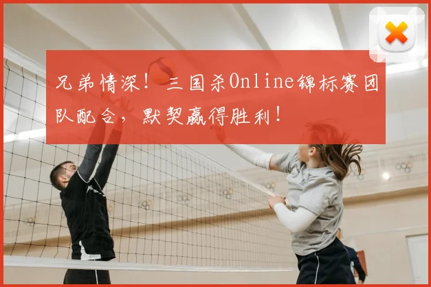 兄弟情深！三国杀Online锦标赛团队配合，默契赢得胜利！